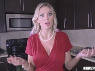 Stepmom Blows Cock While Handcuffs On - Kenzie Taylor And Perv-mom