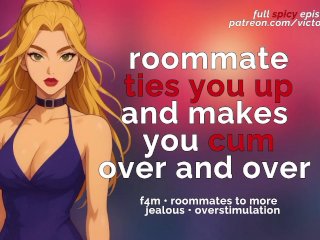 Roommate Ties You Up And Milks Your Cock Dry (Audio Porn For Men)