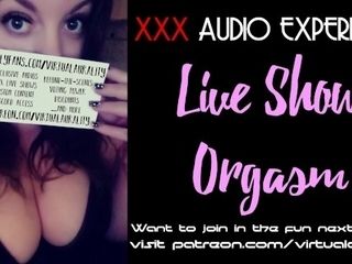 'Online Live Show Orgasm (Audio Only - ASMR)'