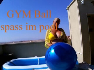 Gym Ball - Fun In The Pool