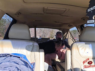 Hubby Creampies Wife in Mall Parking Lot