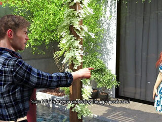 Horny MILF wants anal and creampie, Blonde gets anal creampie - Freshwomen 08 3D Porn Game