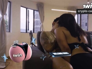 Garganta Profunda And Kylei Ellish - Deep Throat And Hard Fucking On My Living Room Couch With My Driver