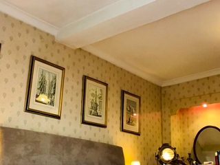 Cumshot amateur MILF suck and jerks dude in the bedroom