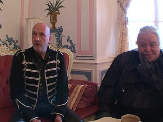 Old threesome humiliated