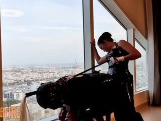 Domnafire Fucks Slave With Strapon With Domina Fire