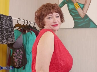 Viktoria Is A 64 Year Old Big Breasted Grandma That Just Loves To Masturbate