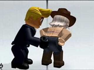 Chico Ronald Trump y Chica Cowgirl