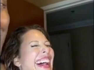 Smiling With A Bbc Deep Inside Her