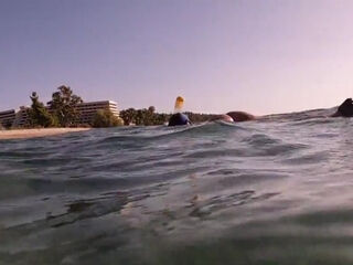 Swim At Nudist Beach Amateur Nudist Wife