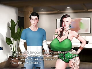 Blindfolded blowjob with my stepsister - Prince Of Suburbia #13 By EroticGamesNC