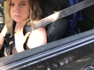 MILF Helps Man With Broken Car