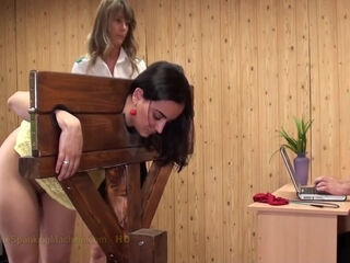 Yasmeena Ali - Yasmeena6 Spanking Machine - Ass Whipping