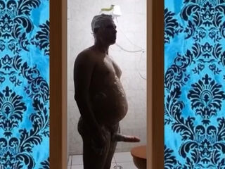 O Meu Banho Gostoso Com o Pau Duro 017