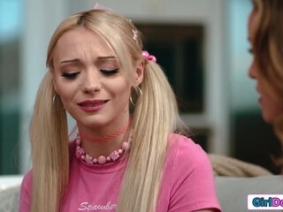 Stepmoms spank n fist teenage stepdaughter