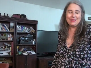 Your Step-Auntie Grace Gives You A Helping Hand with Your Dick Pics