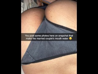 chatting and having sex on snapchat with unknown man with big dick