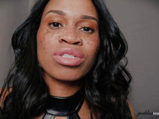 The Ultimate Sacrifice- Ebony Femdom Goddess Rosie Reed Cum Eating Instruction Homewrecking Mesmerize