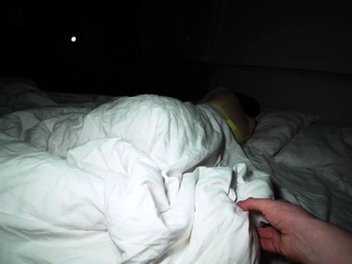 CAME TO MY STEPSISTER AT NIGHT AND FUCKED HER WHILE PARENTS