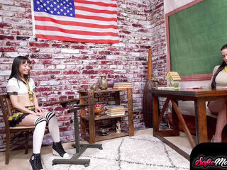 Naughty Babe Natasha Ty Enjoys Teacher Sofie Marie Hot Oral