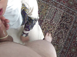 Real Homemade Sex with My Beautiful Arab Stepmom