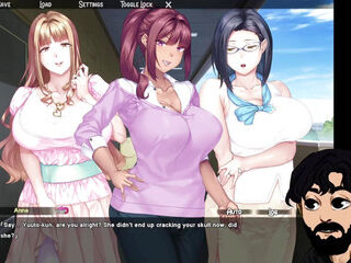 Visual novel Okusama wa moto Yariman we give a romantic encounter to an unsatisfied Milf