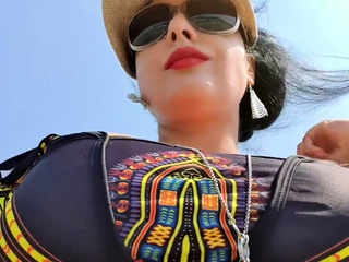 Amateur Mature Brunette Sexy Lingerie Masturbation