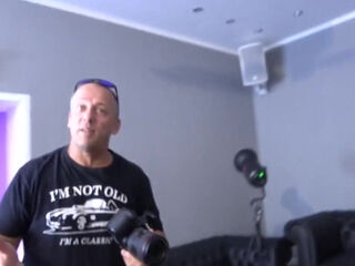 Pure Vicky, Dominic Ross And Stefan Steel In Vicky Bar Stool Fuck