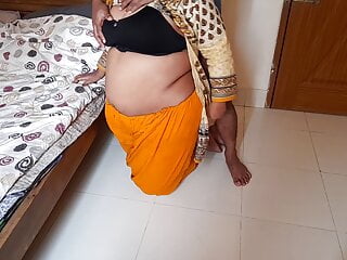 19y old Indian Big Ass Maid Get Fuck From Owner Son (Maid Ko Jabardast Chudai) Hindi Audio