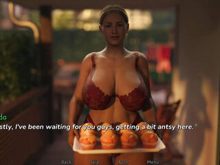 Pool party with the Milfy Neighbor - Love and Temptation(scene of ep-04)