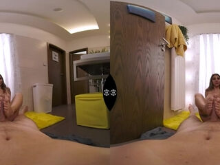 Lily Veroni in the Bathroom - VRHARD