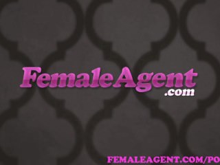 FemaleAgent. Naughty MILF agent has highland fling with sexy Scottish stud