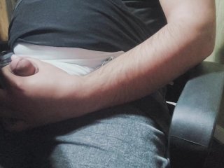 GREAT CUMSHOT WITH A SMALL DICK