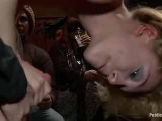 Gorgeous 20 Year Old Blonde Fucked And Degraded - Princess Donna, Lily Labeau And James Deen