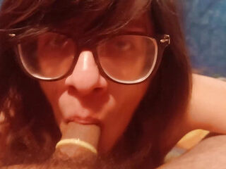 Young femboy Crsytal fucked by fat mature stepdad