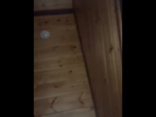 Brunette with glasses give bj