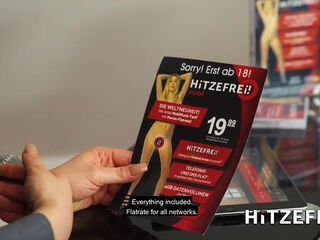 Naughty role play with an extraordinary mobile plan - Hitzefrei