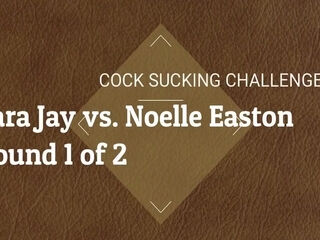 Sara Jay, Noelle Easton And Mark Zane - Vs First Half Of Blowjob Olympics