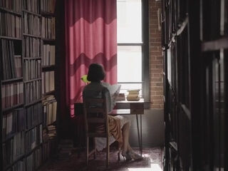 Big Ass Big Tits Slut Lets Stranger Creampie In The Library - Peter Hooke And Ravyn Alexa