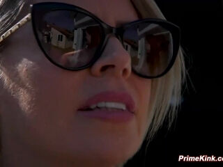 Stepmom teaching teenager bondage sex