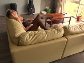 'i see how STEP MOM masturbates and cums in pantyhose. and fucked her in the ass'