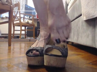 Feet In Wedgies