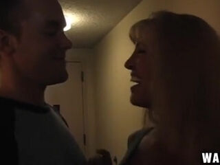 MILF Pumping Gas Gets Pumped Herself