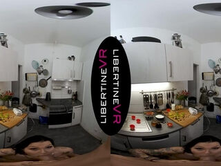 Julia Exclusiv A Tattooed Milf Gets Horny And Naughty In The Kitchen While Preparing Sweets For You - LibertineVR