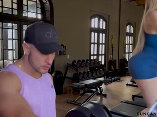 Hot Gym Couple Finallly Hook Up With Duncan Saint And Marian Franco