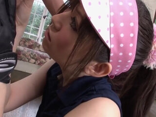 It Was Raining, So She Had To Practice Golf Inside The House And Suck The Dick Later - Makoto Matsuyama