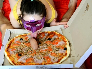 Big assed busty tit fuck and blowjob from curvy stunner